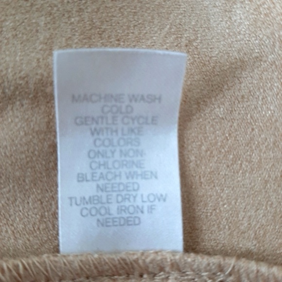 Charming Charlie Tan Fringe Vest - Picture 8 of 8